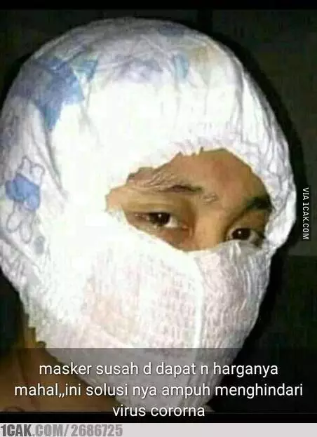 ide kreatif masker ekonomis © 2020 1cak.com