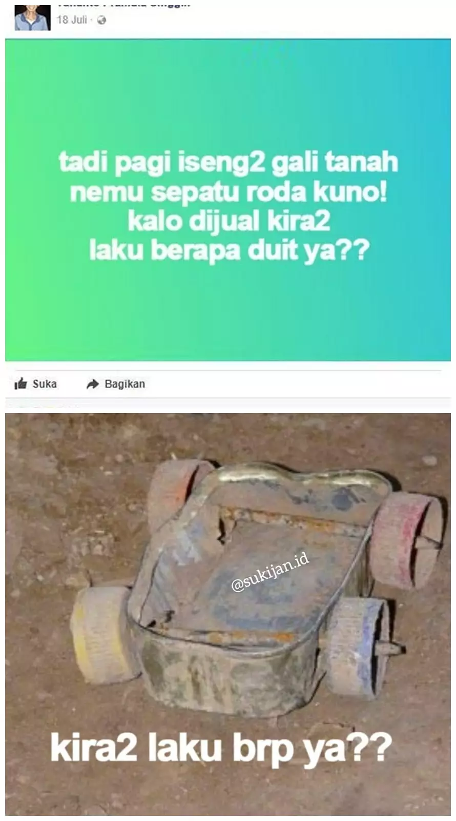 barang di jual di Facebook bikin nggak beli © 2020 instagram.com barang di jual di Facebook bikin nggak beli © 2020 instagram.com