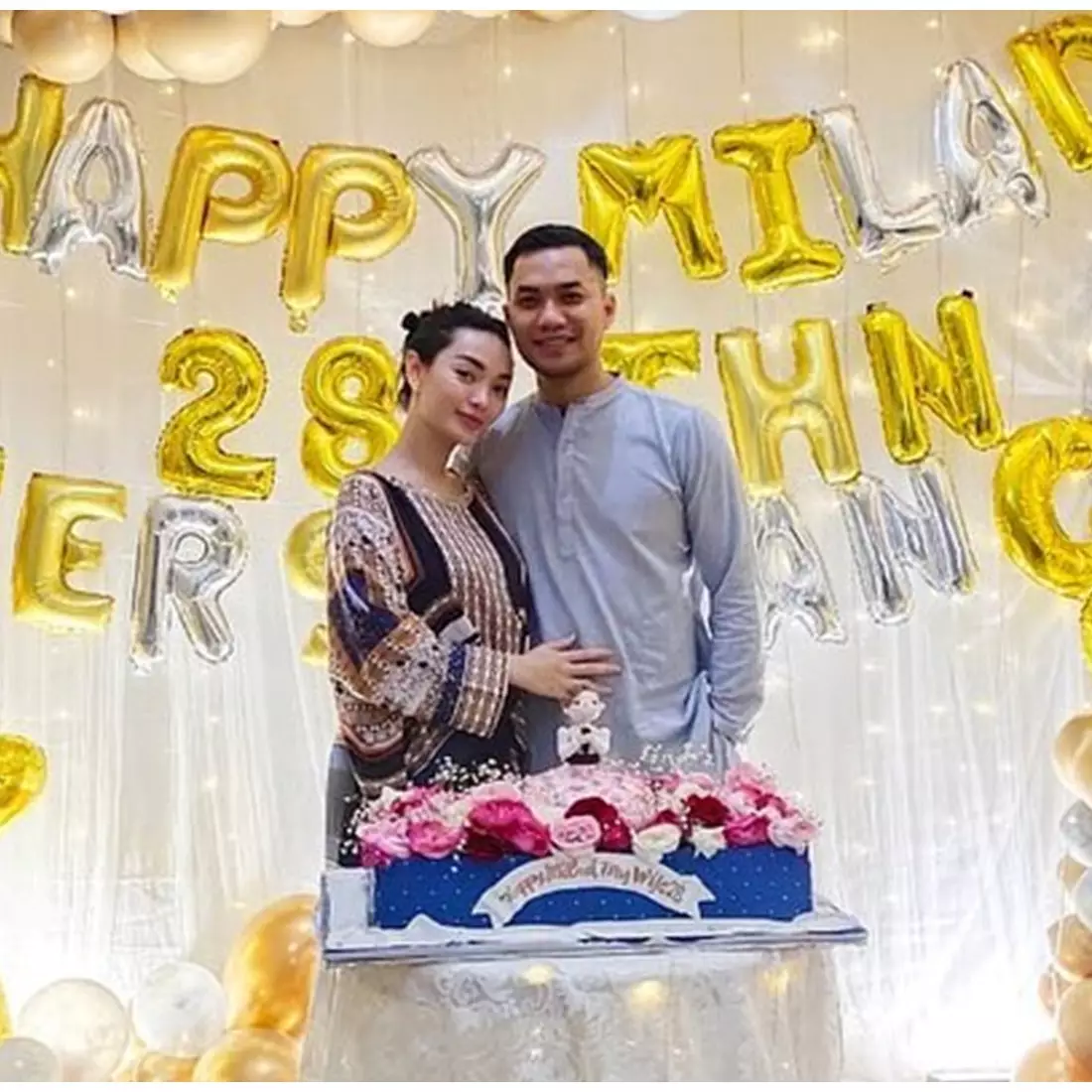 6 Momen mesra Zaskia Gotik dan Sirajuddin setelah menikah, so sweet