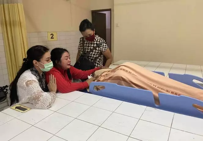 Momen kesedihan istri Didi Kempot Istimewa