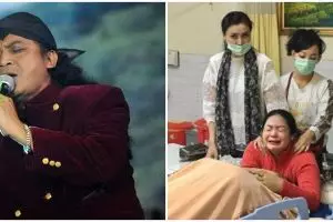 5 Potret ketegaran Yan Vellia usai Didi Kempot meninggal, haru