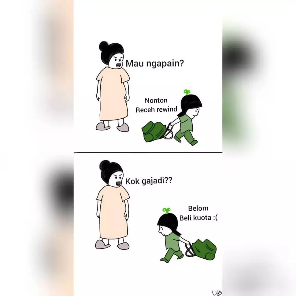 meme lucu obrolan sama emak © 2020 instagram.com