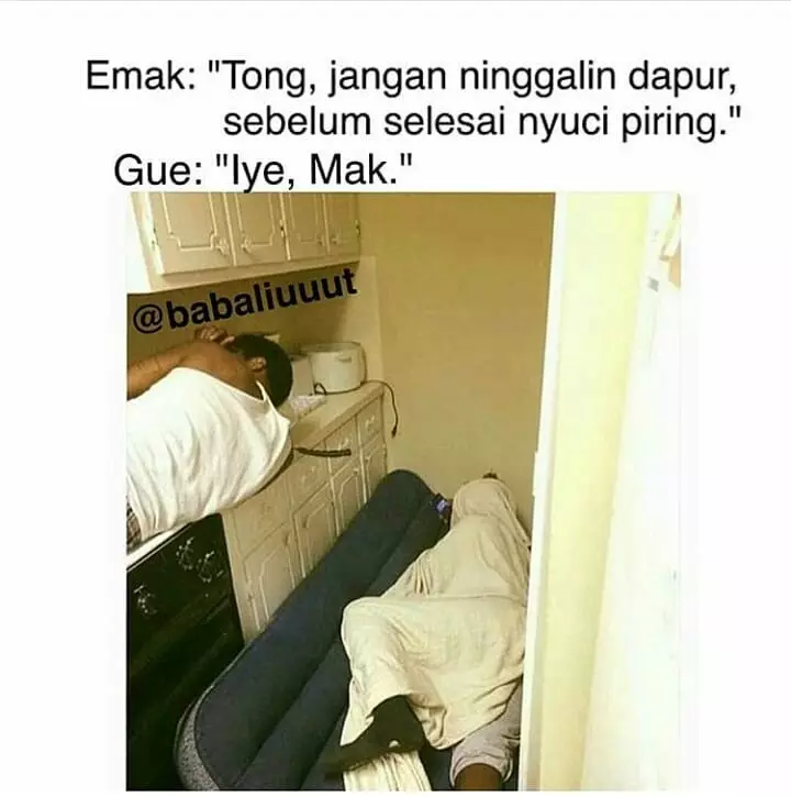 meme lucu obrolan sama emak © 2020 instagram.com