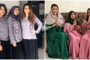 7 Potret akrab Nita Thalia & istri pertama suaminya, akur & kompak