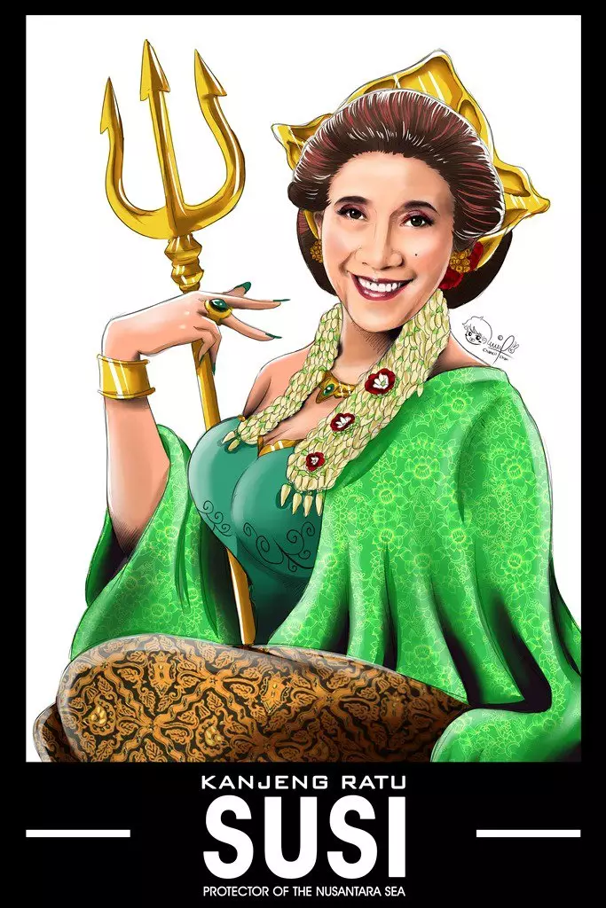 Seleb Indonesia dijadikan  karakter anime Twitter/@chancil