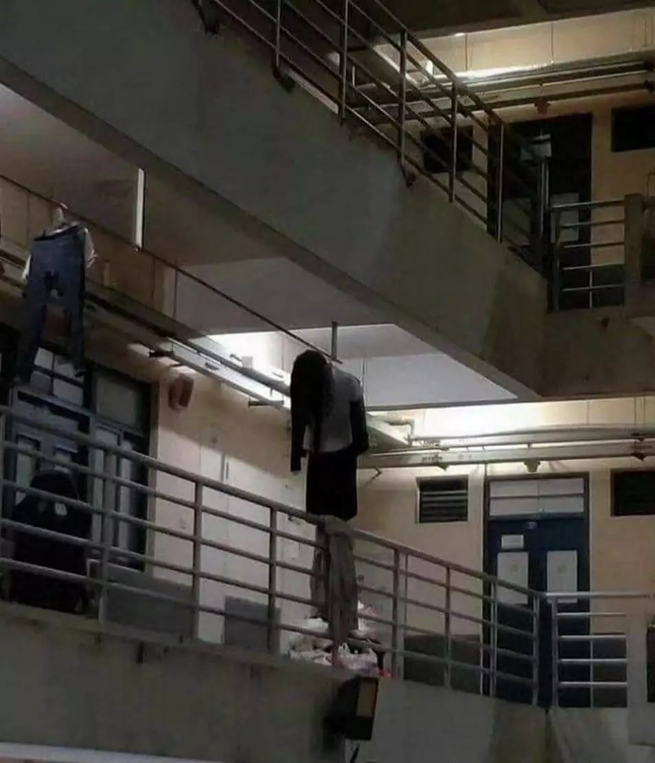 potret mirip hantu gagal merinding © 2020 instagram.com