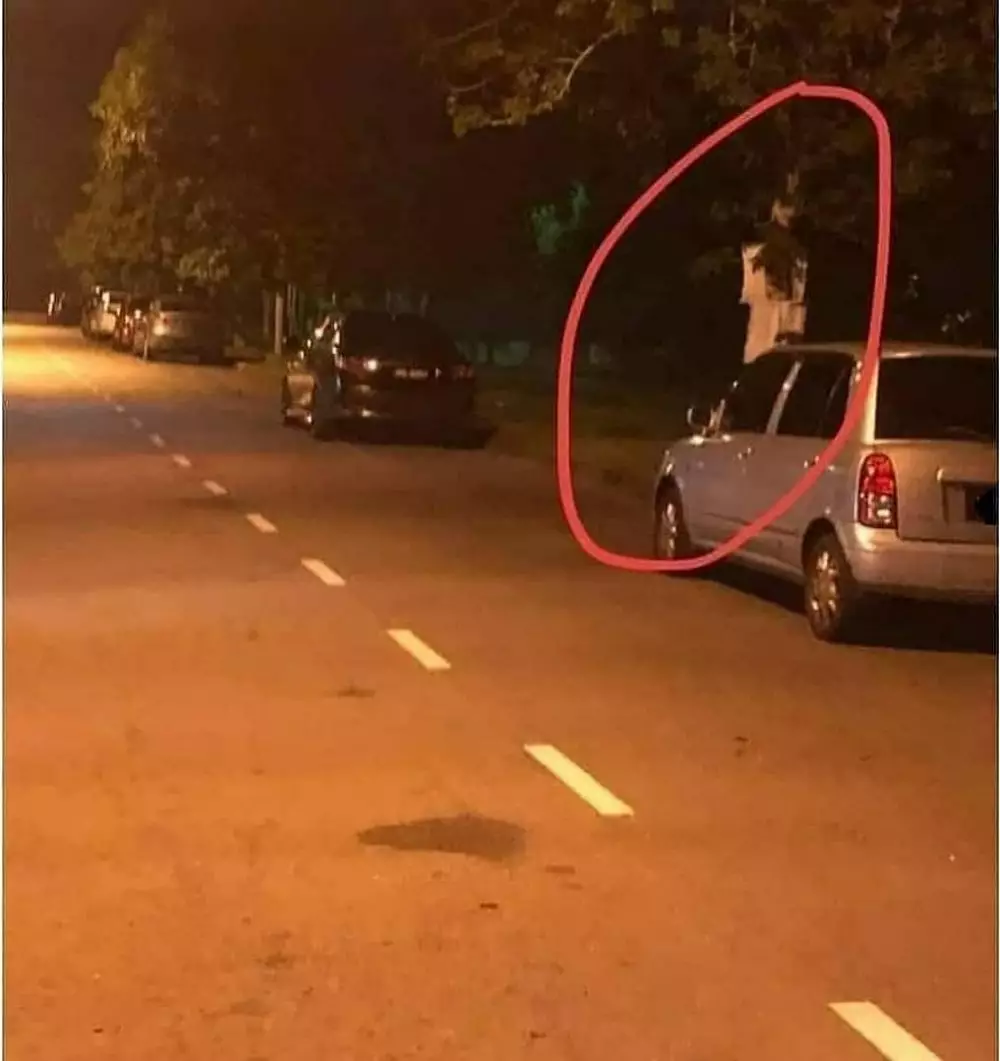 potret mirip hantu gagal merinding © 2020 instagram.com