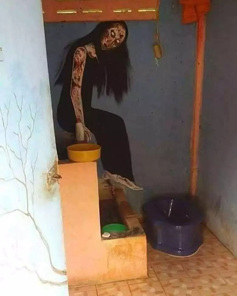 potret mirip hantu gagal merinding © 2020 instagram.com