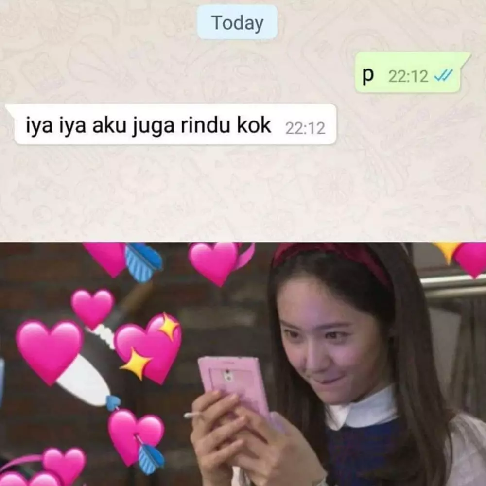 chat lucu bikin gebetan salting © 2020 instagram.com