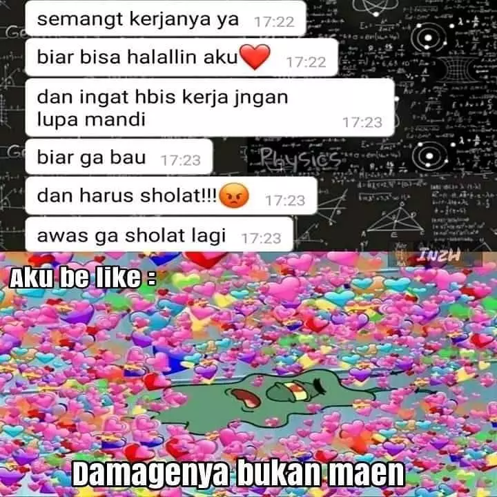 chat lucu bikin gebetan salting © 2020 instagram.com