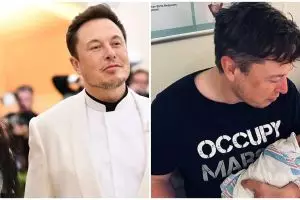 Elon Musk namai anak bak rumus fisika, warganet bingung membacanya