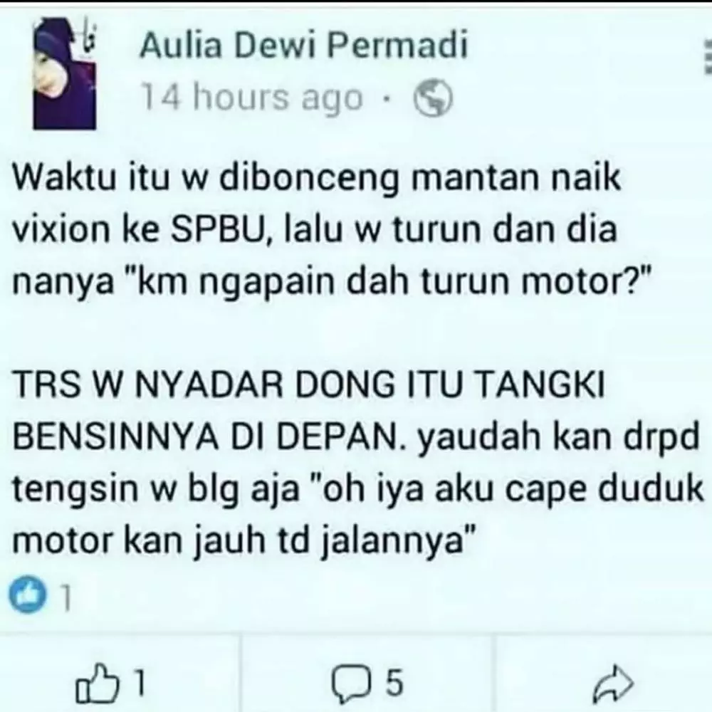status lucu momen greget © 2020 instagram.com
