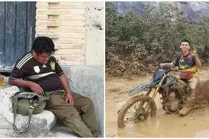 10 Momen lucu nggak lihat belakang ini bikin susah nahan tawa