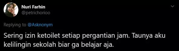 kenakalan SMA twitter