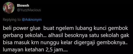 kenakalan SMA twitter