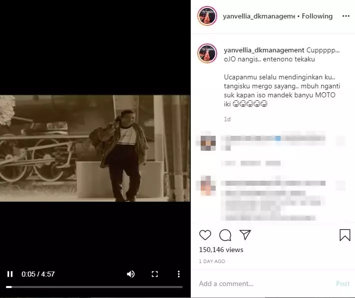 ungkapan rindu istri didi kempot © 2020 brilio.net