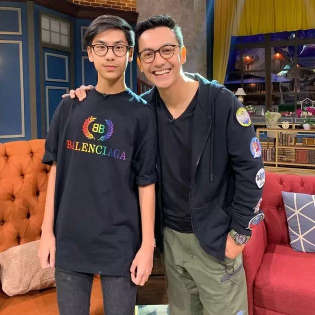 Gunawan dan putra sulungnya © 2020 brilio.net