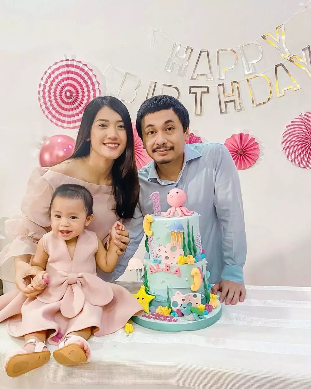 momen ulang tahun putri Raditya Dika instagram