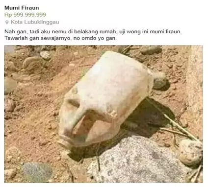 temukan barang prasejarah berbagai sumber  temukan barang prasejarah berbagai sumber