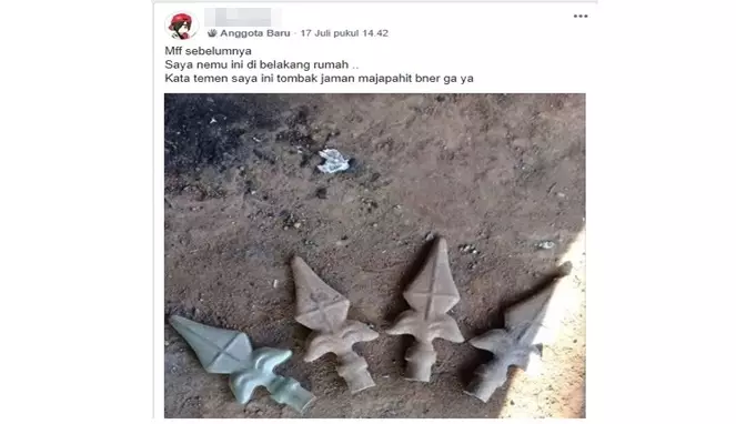 temukan barang prasejarah berbagai sumber  temukan barang prasejarah berbagai sumber