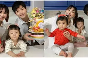 8 Momen perayaan ultah ke-2 anak pertama Lee Jeong Hoon