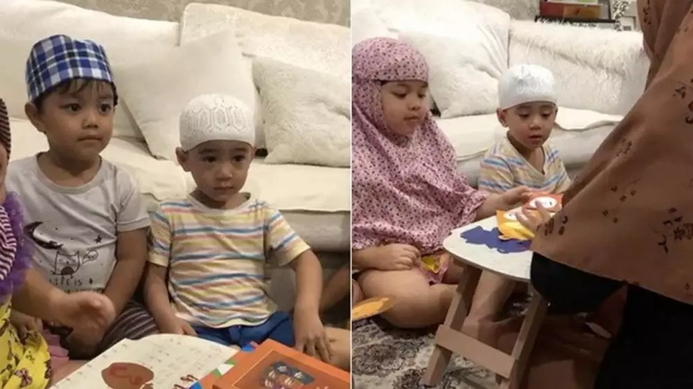 Momen seleb belajar ngaji Berbagai sumber