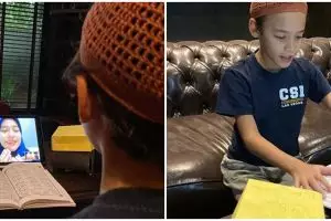 Momen 8 seleb belajar mengaji, bikin hati adem