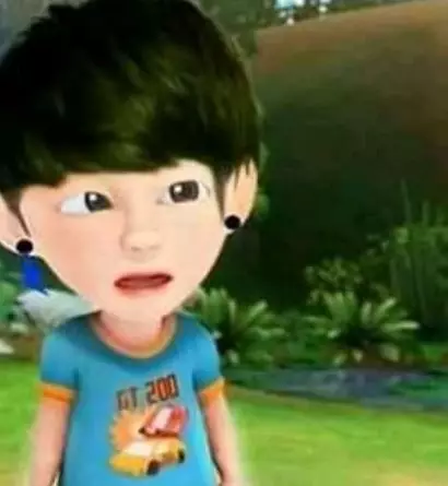 8 Penampakan tokoh Upin Ipin jadi jamet Twitter