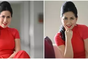 Kenakan hijab, penampilan Venna Melinda banjir pujian