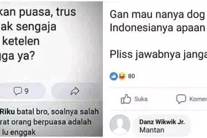 10 Pertanyaan nyeleneh warganet di status FB ini bikin tepuk jidat