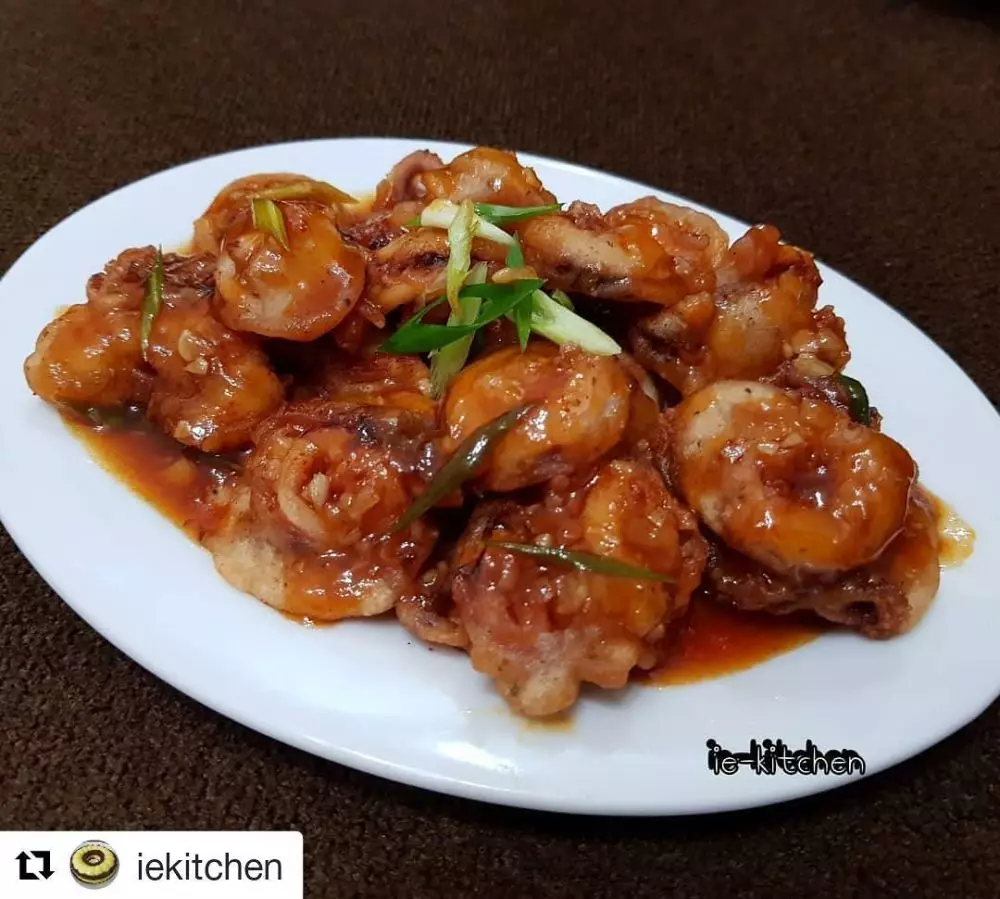 Resep cumi asam manis ala rumahan Instagram