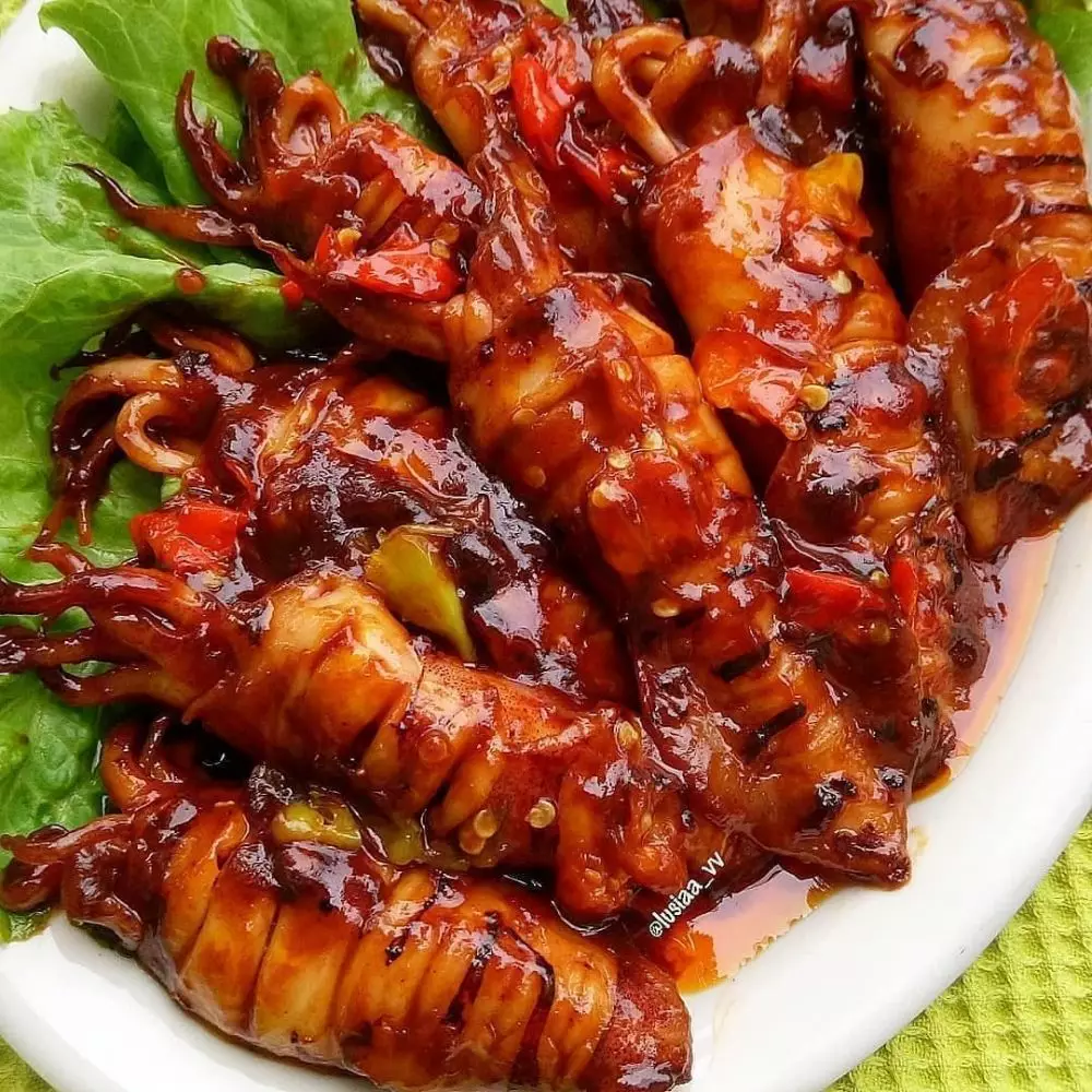 Resep cumi asam manis ala rumahan Instagram