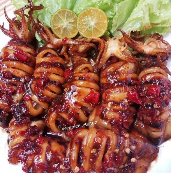 cumi asam manis resep © berbagai sumber