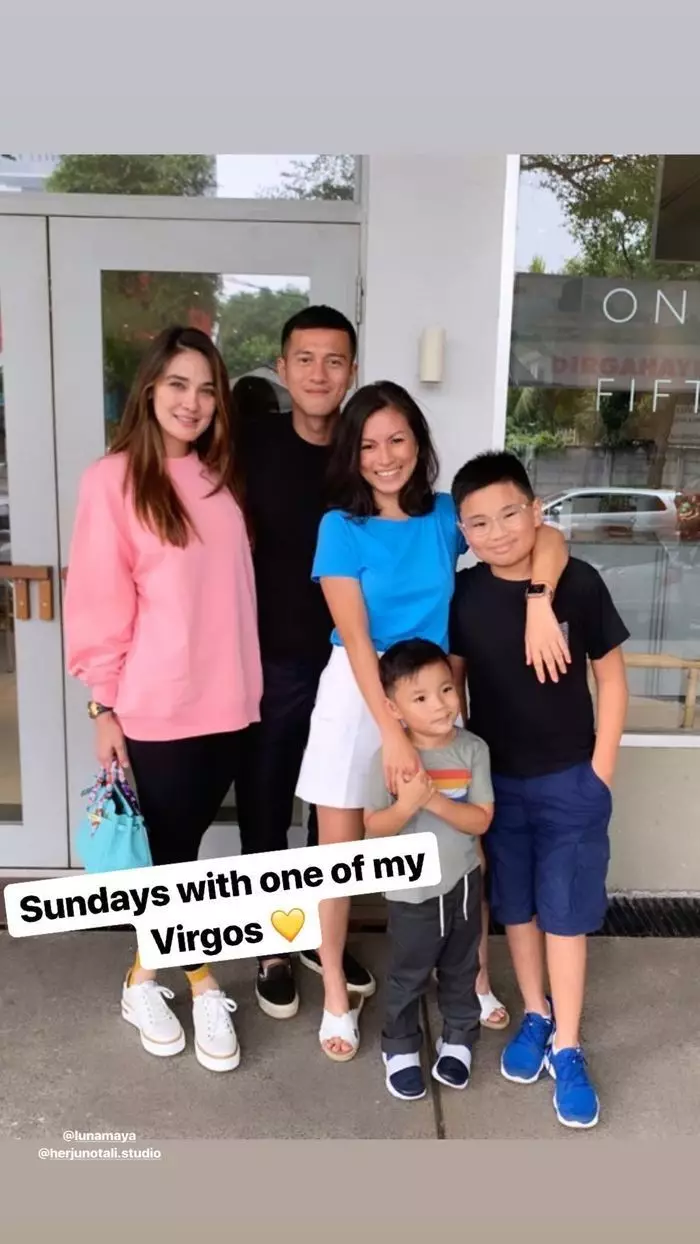 Luna Maya dan Herjunot Ali  Instagram Luna Maya dan Herjunot Ali  Instagram