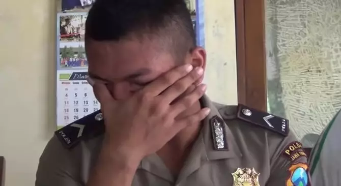 tukang parkir polri merdeka.com