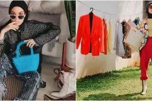 8 Gaya stylish Tantri Namirah di rumah, cuci baju pakai sepatu boots