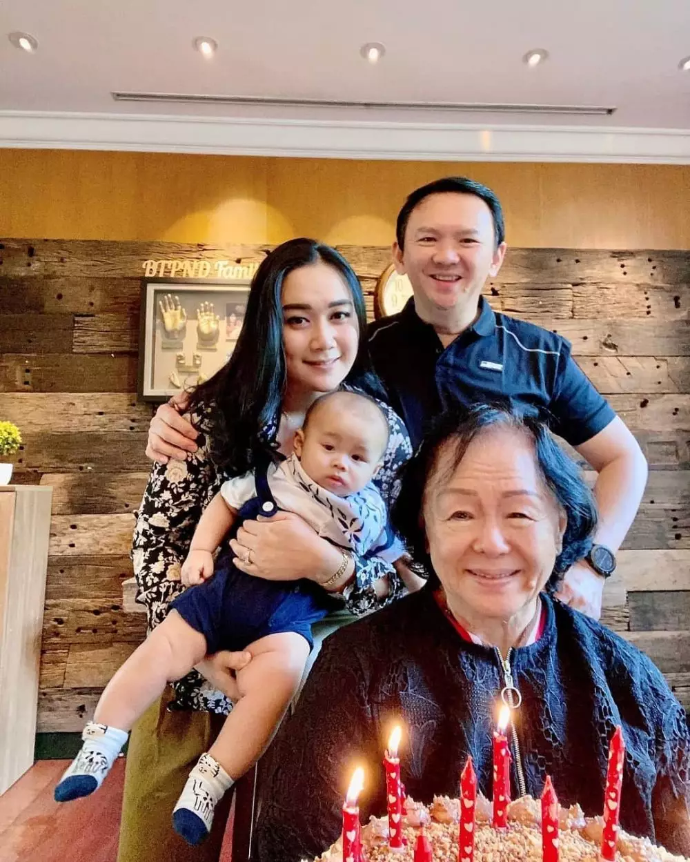 potret keharmonisan keluarga btp  Instagram