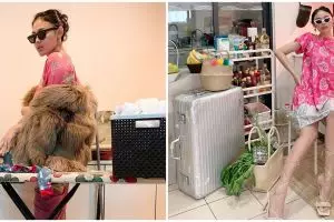 8 Aksi Whulandary Herman selama di rumah ini kocak banget