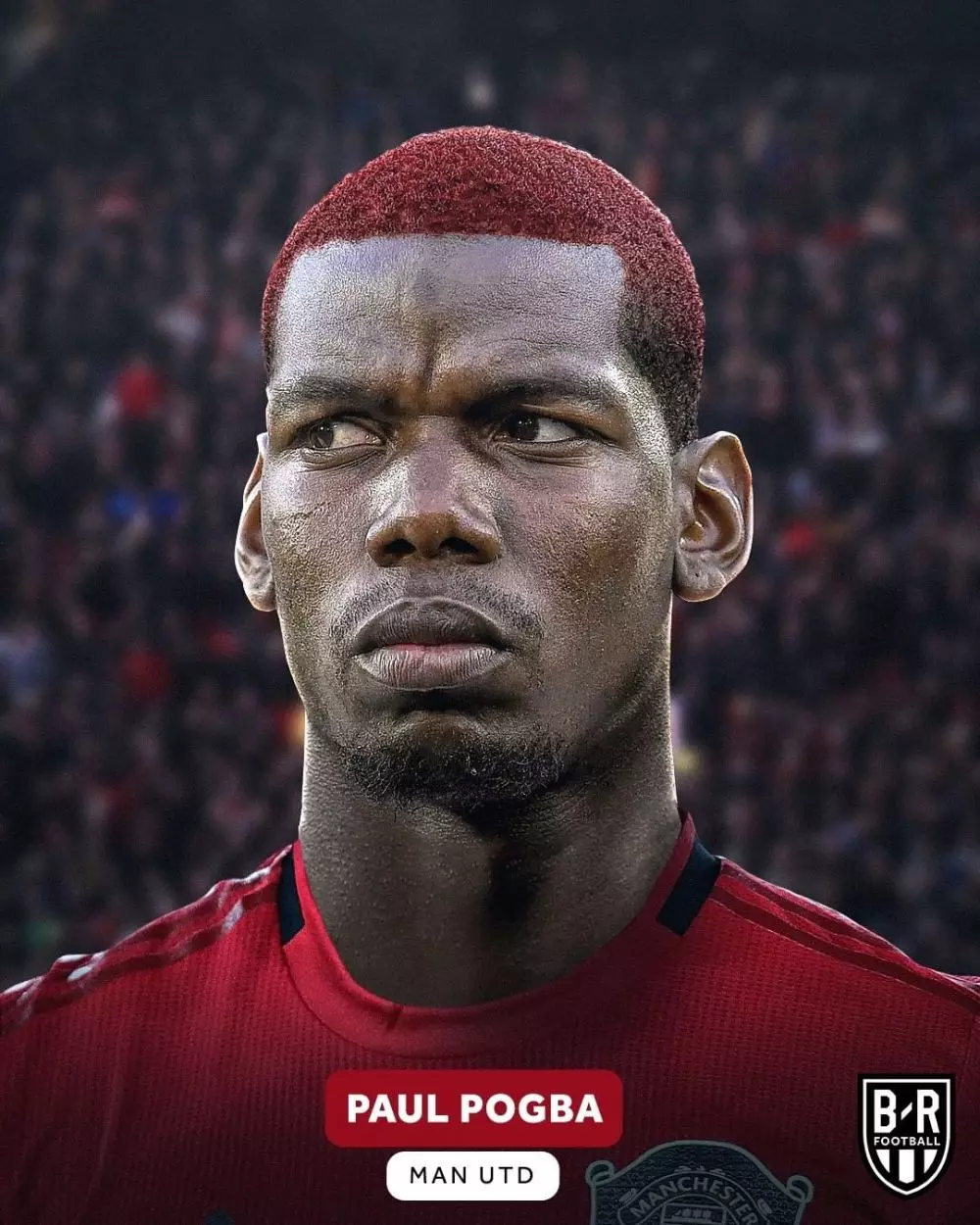 warna rambut pemain bola Instagram