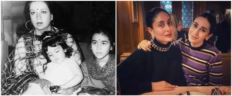 10 Transformasi Karisma dan Kareena Kapoor, duo sister Bollywood