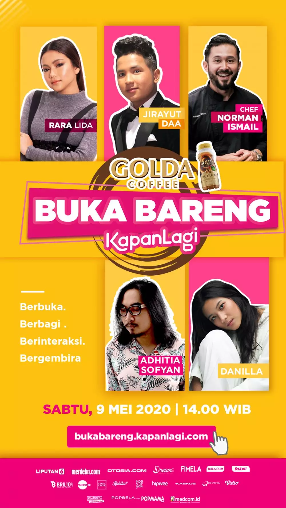 KapanLagi Buka Puasa Bareng Edisi Tiga © 2020 brilio.net KapanLagi Buka Puasa Bareng Edisi Tiga © 2020 brilio.net