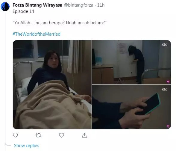 6 Pelesetan scene World of Married istimewa