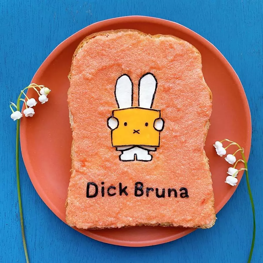 Kreasi roti tawar ini sayang buat dimakan boredpanda