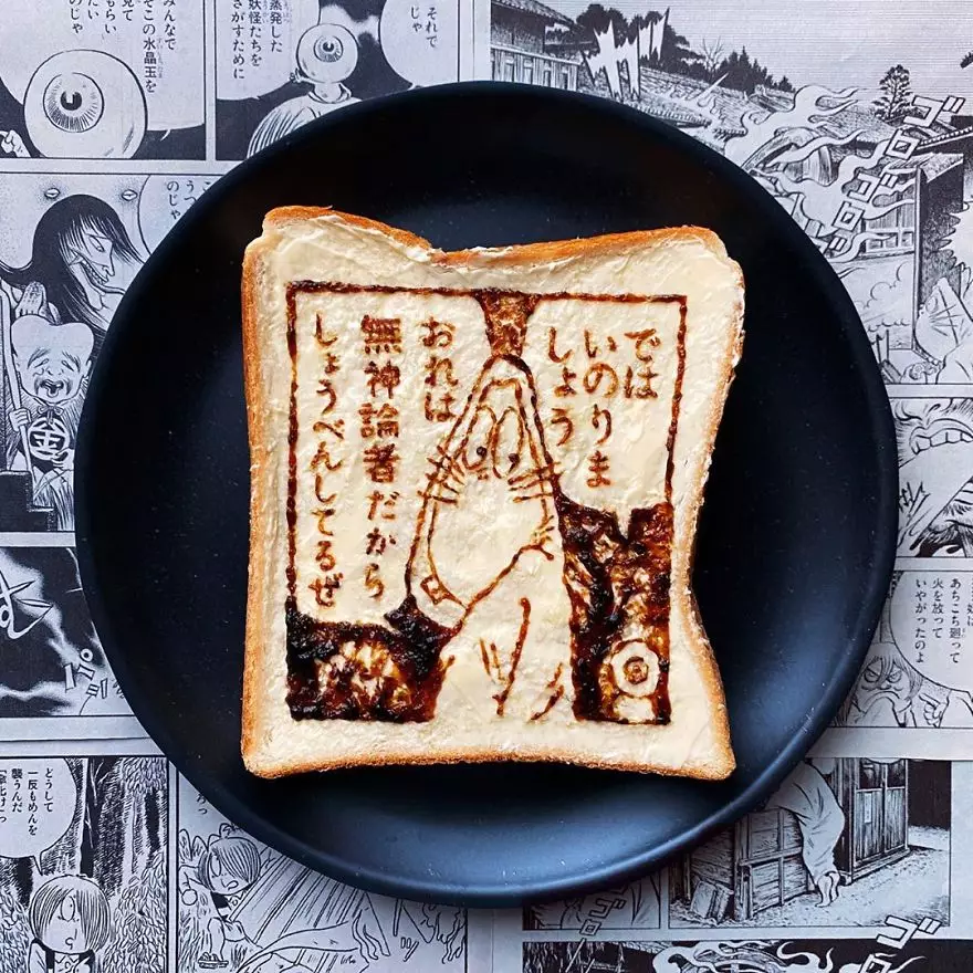 Kreasi roti tawar ini sayang buat dimakan boredpanda