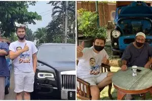 7 Momen Raffi Ahmad ketemu Rano Karno, mau tukar tambah oplet nih?