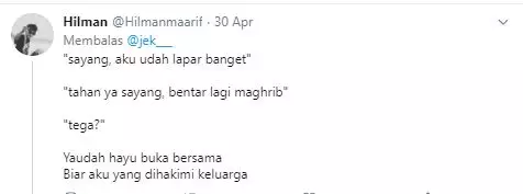 Cuitan batalin puasa Twitter Cuitan batalin puasa Twitter