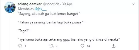 Cuitan batalin puasa Twitter Cuitan batalin puasa Twitter