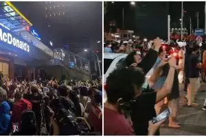 5 Momen penutupan McD Sarinah, dinilai langgar aturan PSBB