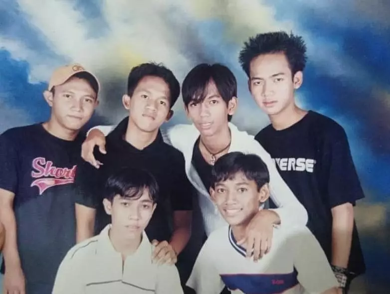 potret penampilan jadul rian d'masiv instagram