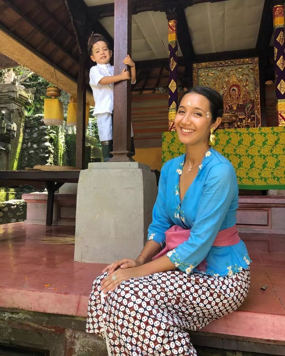 potret sri maya, ipar happy salma instagram